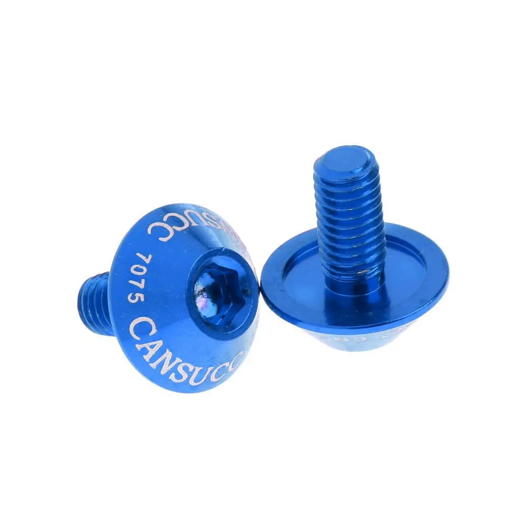 2Pc Lightweight Bike Water Bottle Cages Allen Key   Screws M5x10mm