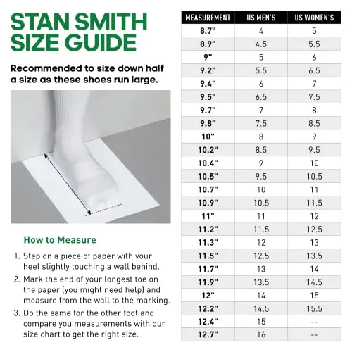 adidas Stan Smith White/White/Green 17