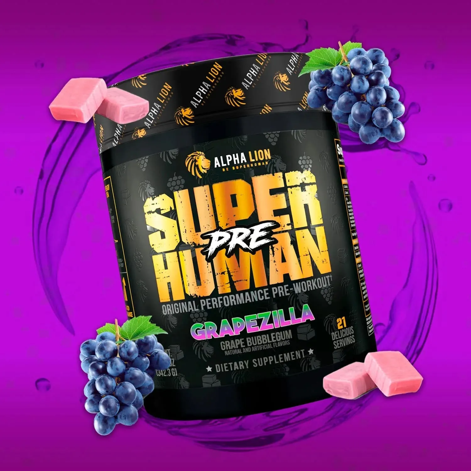 Alpha Lion SuperHuman Pre 21 Servings