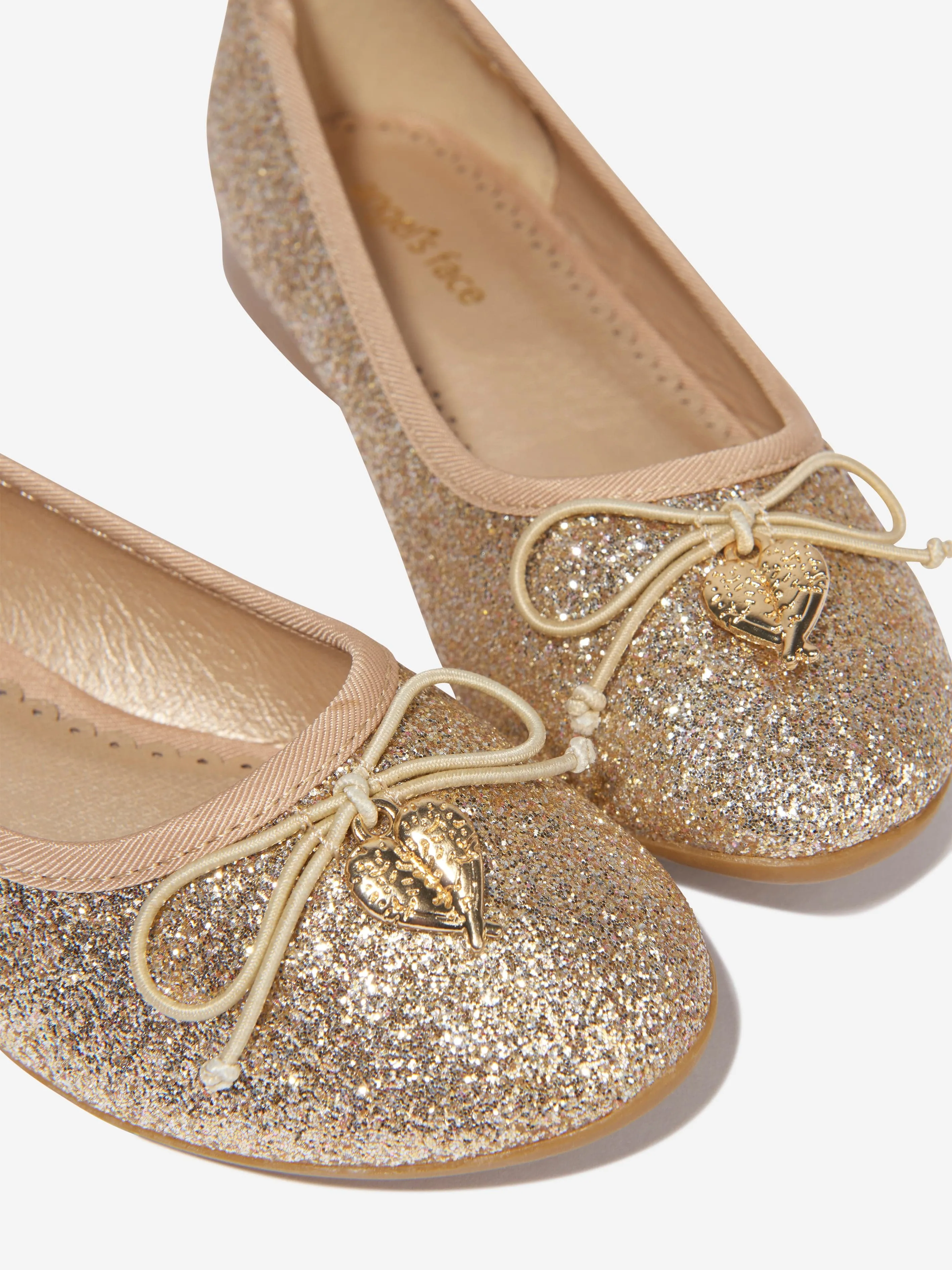 Angels Face Girls Lillie Pumps in Gold