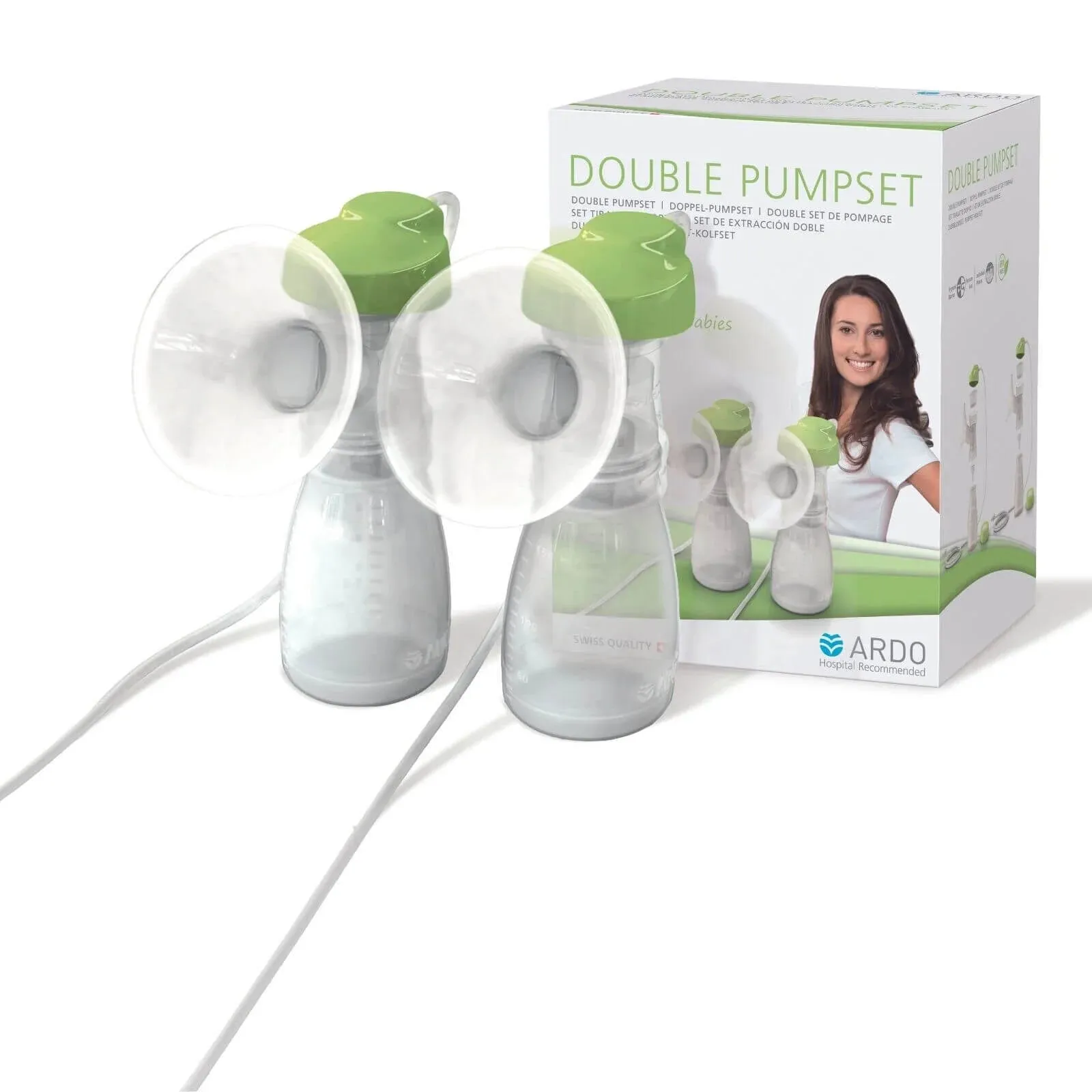 Ardo Double Manual Breast Pump Set for Calypso & Carum