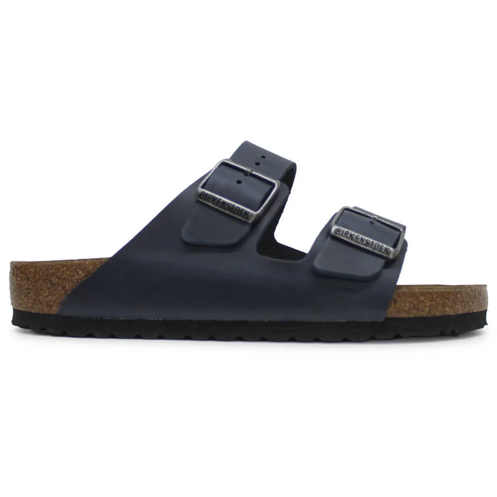 Arizona Oiled Leather Unisex Slide Sandals