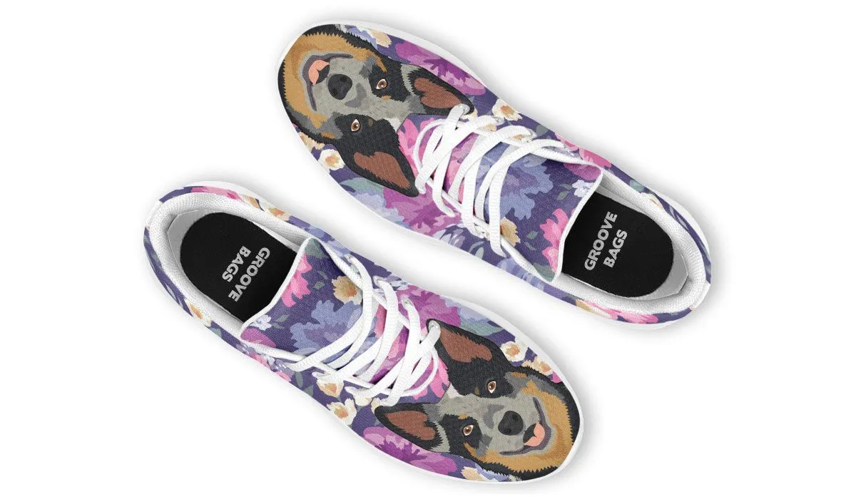 Australian Cattle Dog Portrait Sneakers