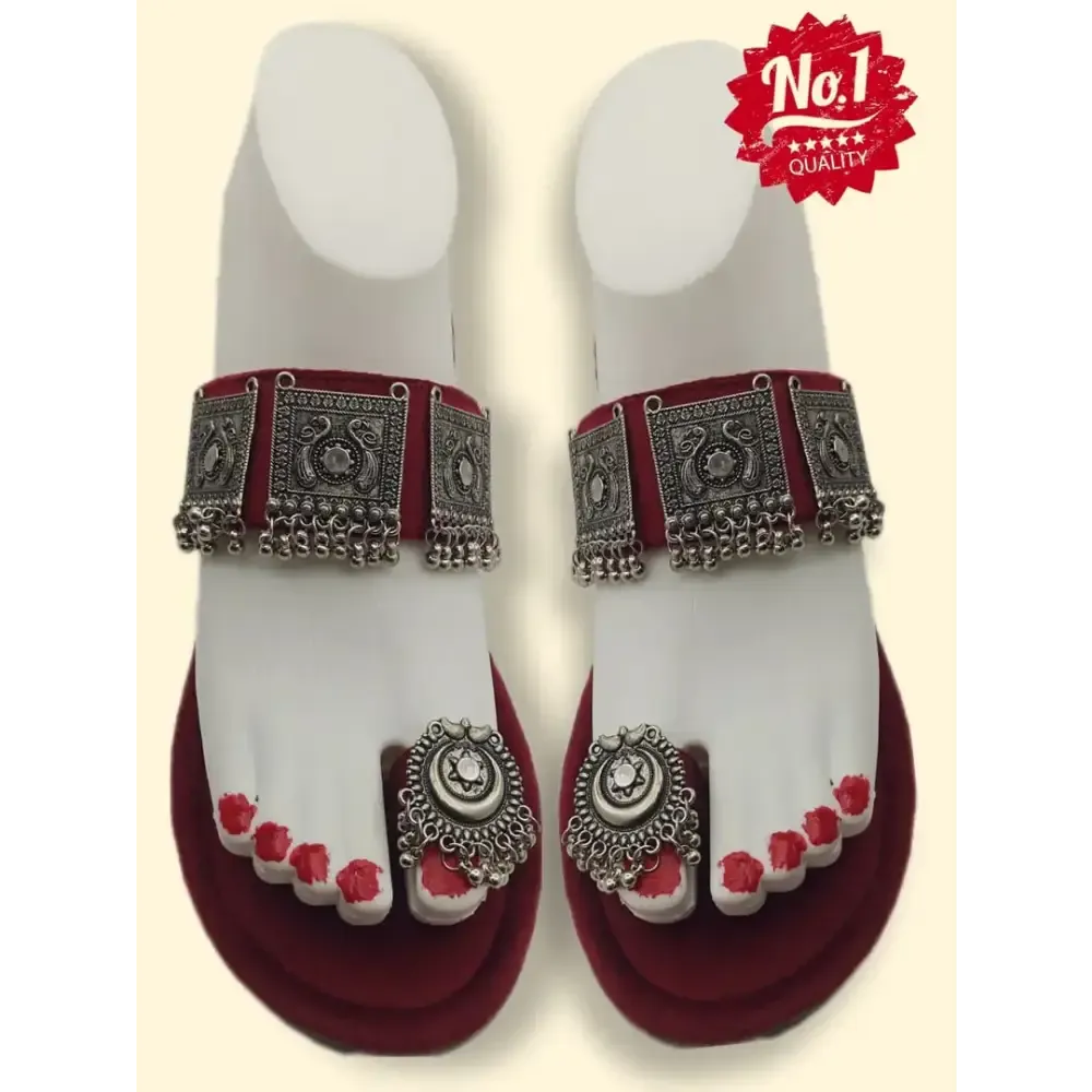 Banjara Flat Maroon