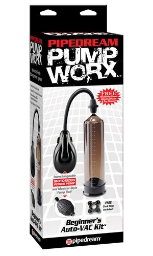 Beginner's Power Pump Kit: Grow Bigger and Stronger at the Push of a Button!