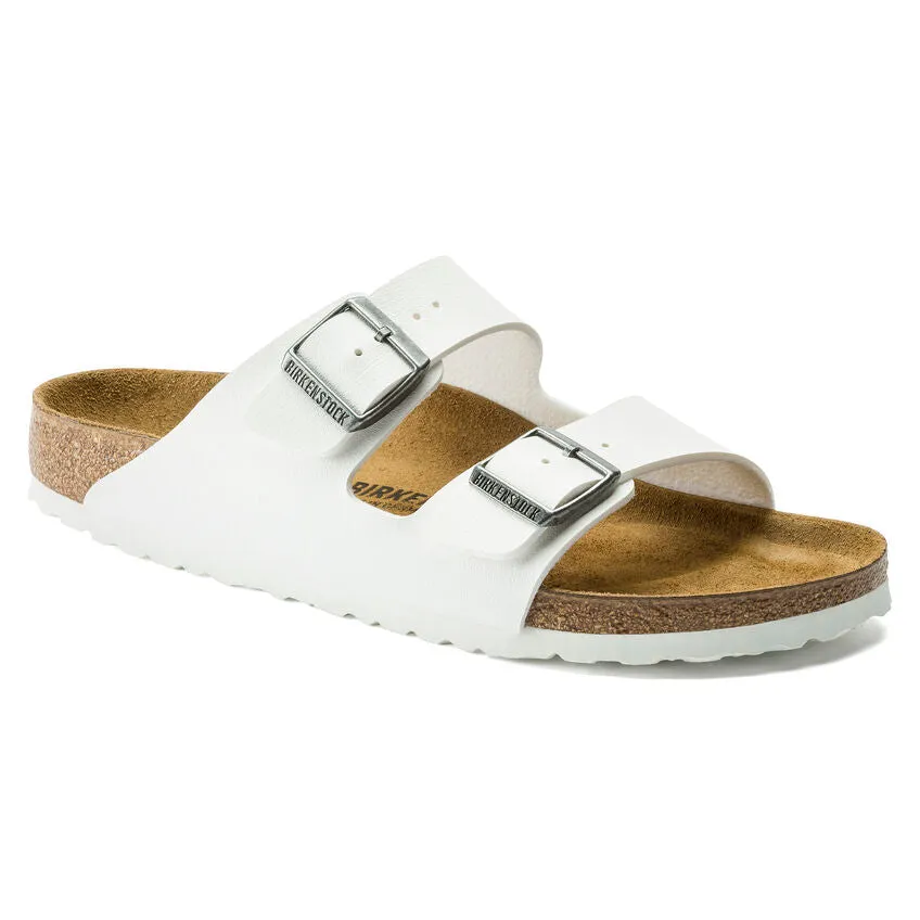 Birkenstock Arizona - White Birko-Flor