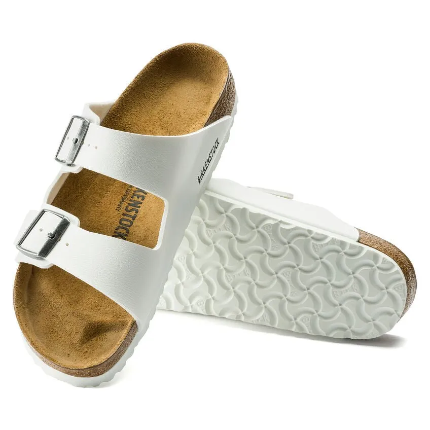 Birkenstock Arizona - White Birko-Flor