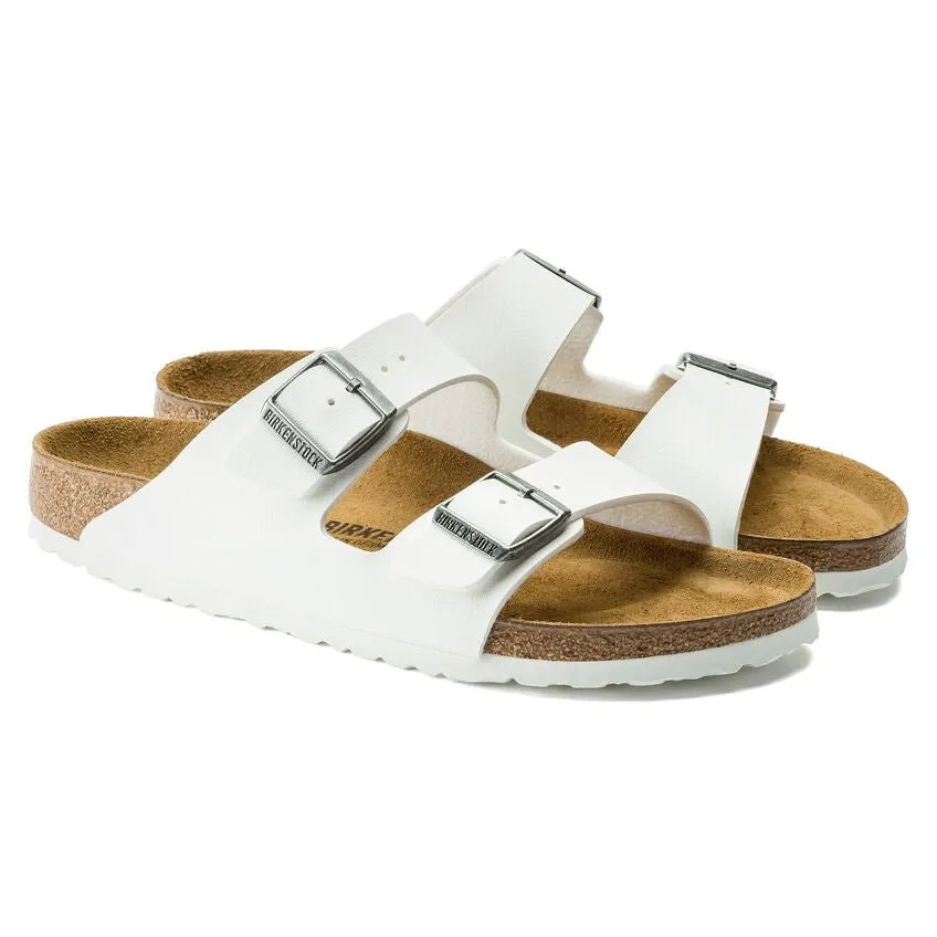 Birkenstock Arizona - White Birko-Flor