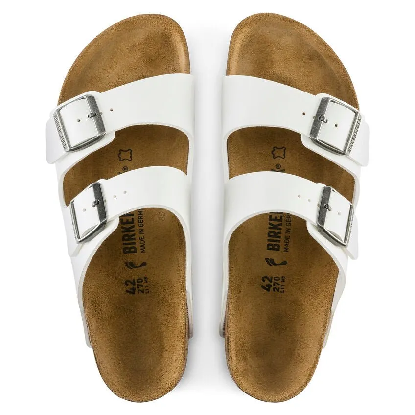 Birkenstock Arizona - White Birko-Flor