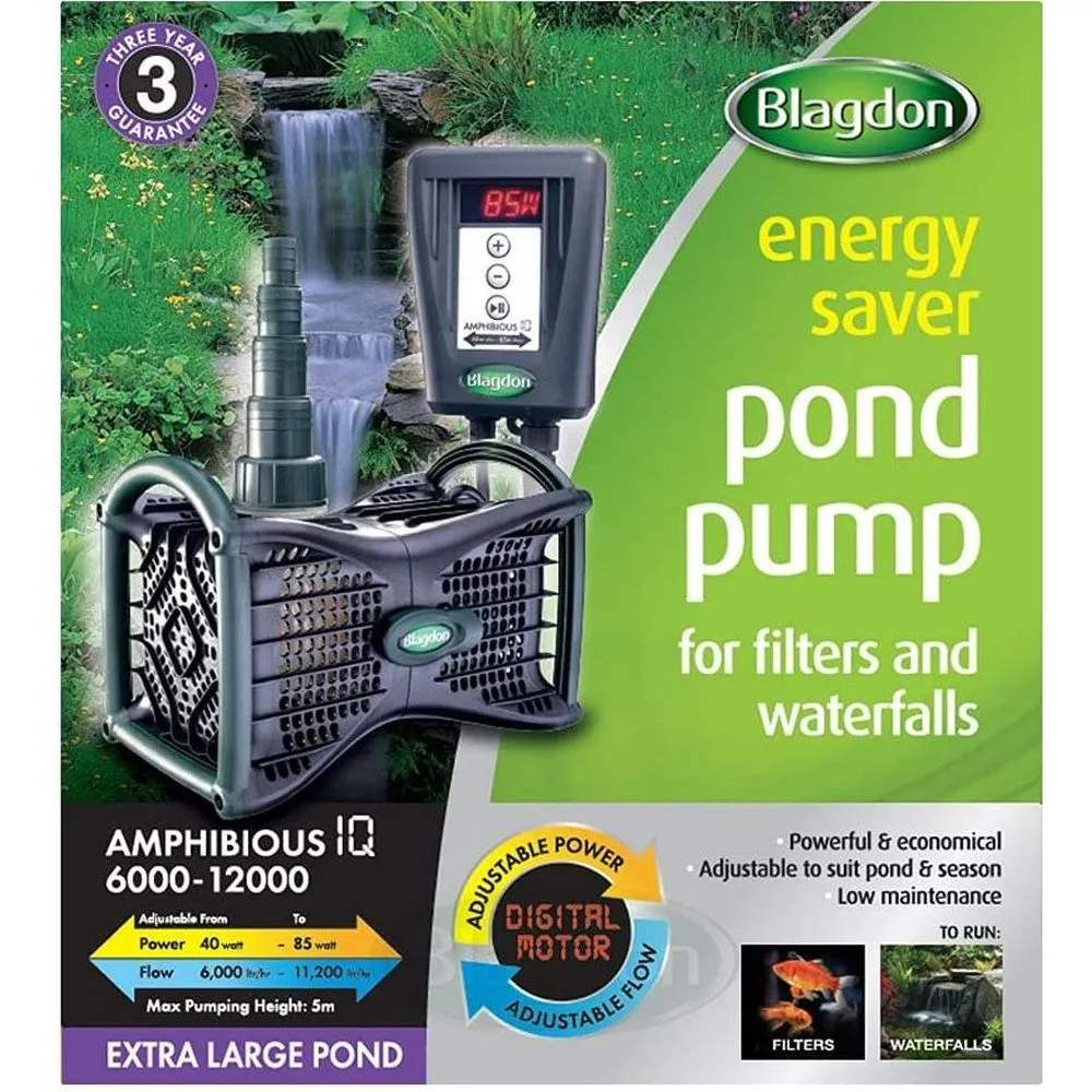 Blagdon Amphibious IQ 6000-12000 Pond Pump