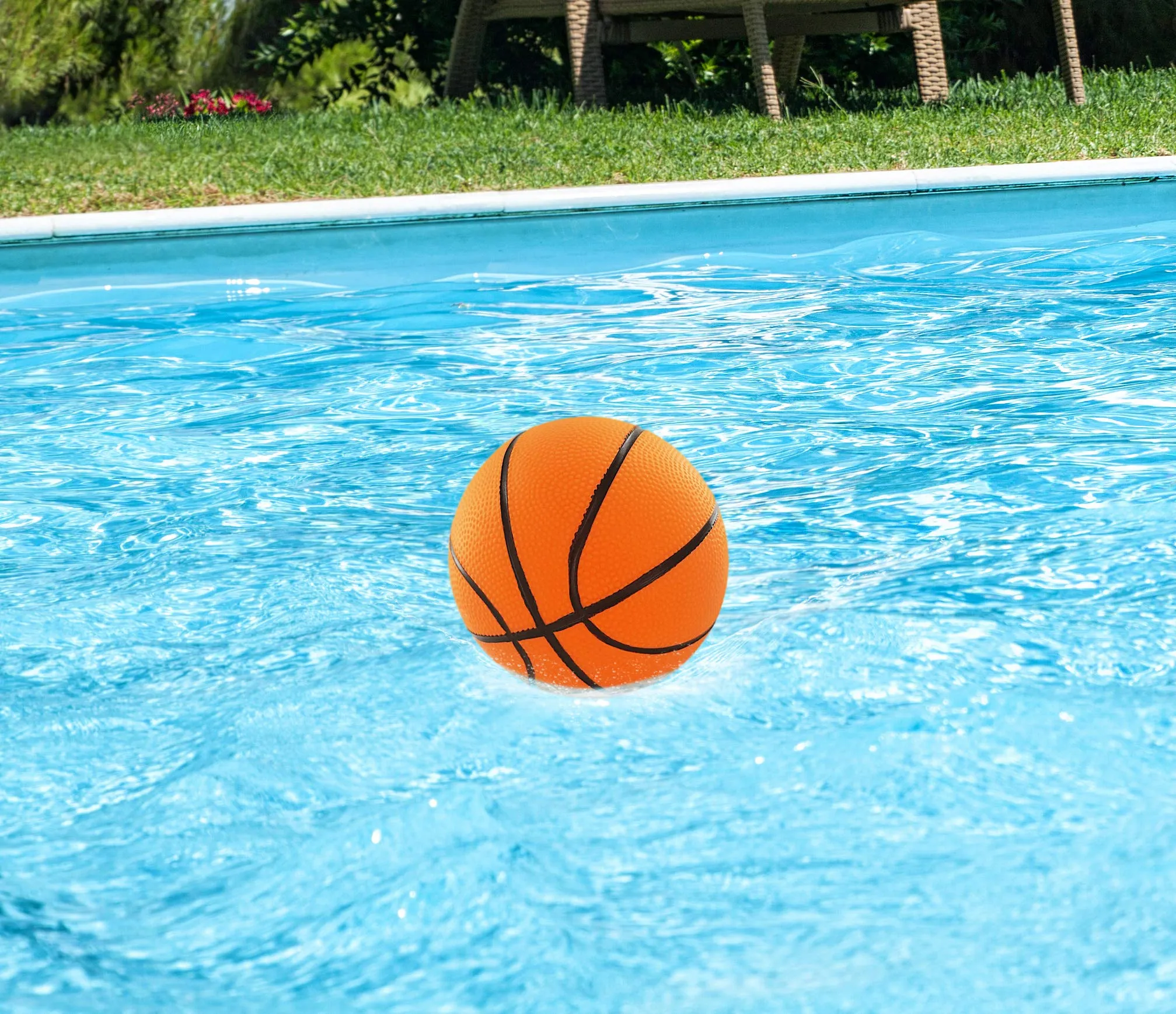 Botabee Swimming Pool Water Mini Basketball 2 Pack | Compatible with Intex Floating Hoops