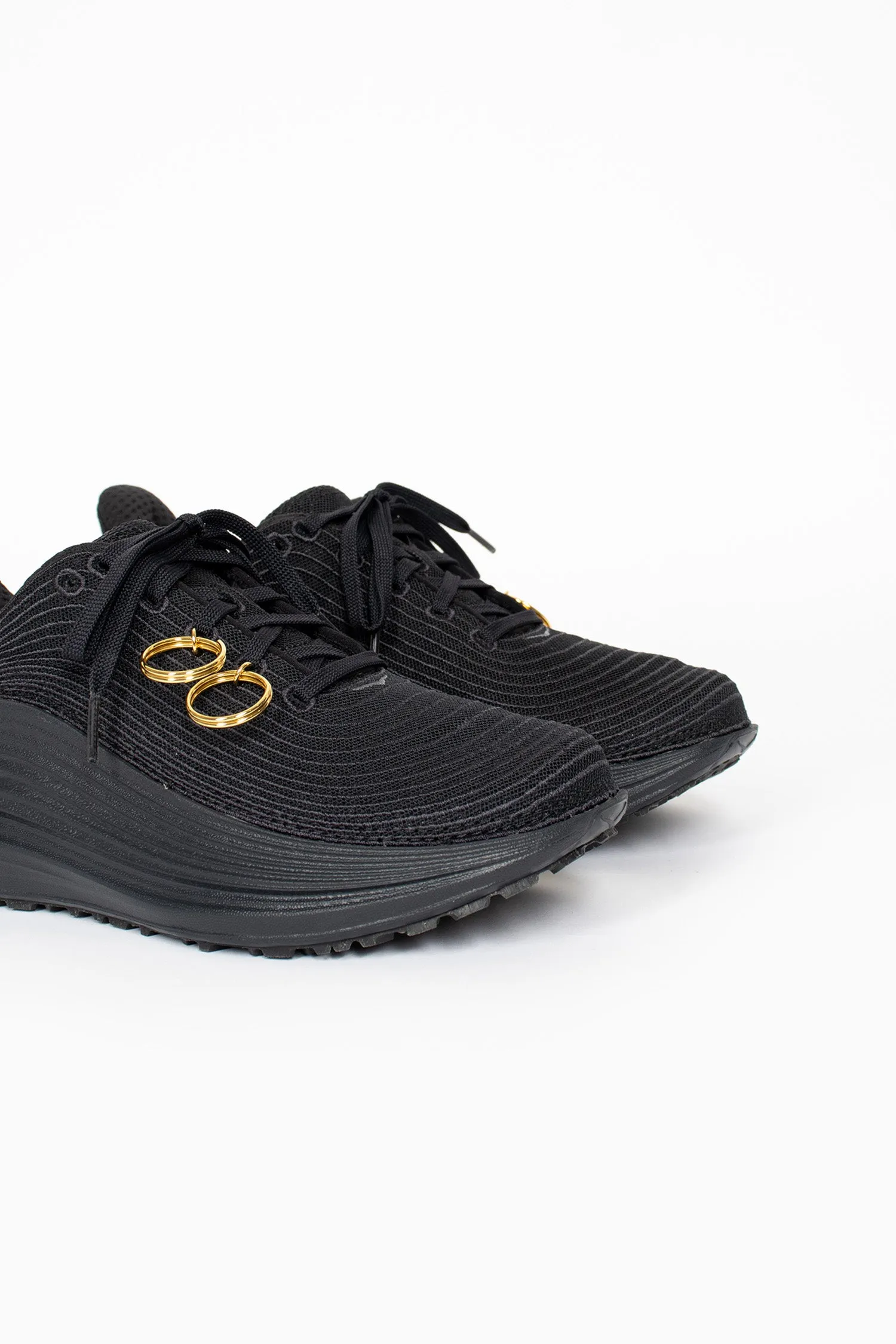 CDG BLACK x Hoka U Thoughtful Creation Black