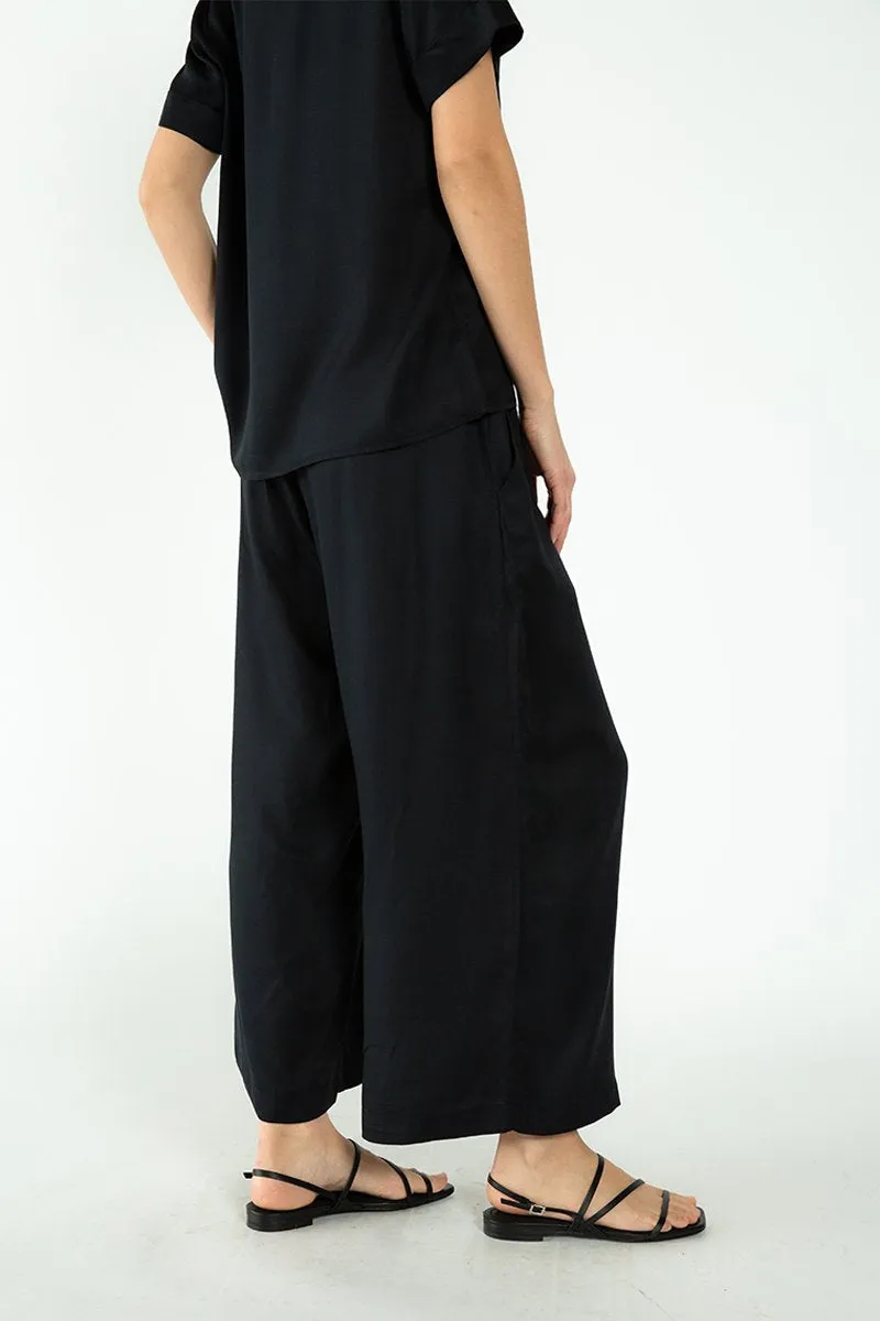 Cropped Palazzo Pants