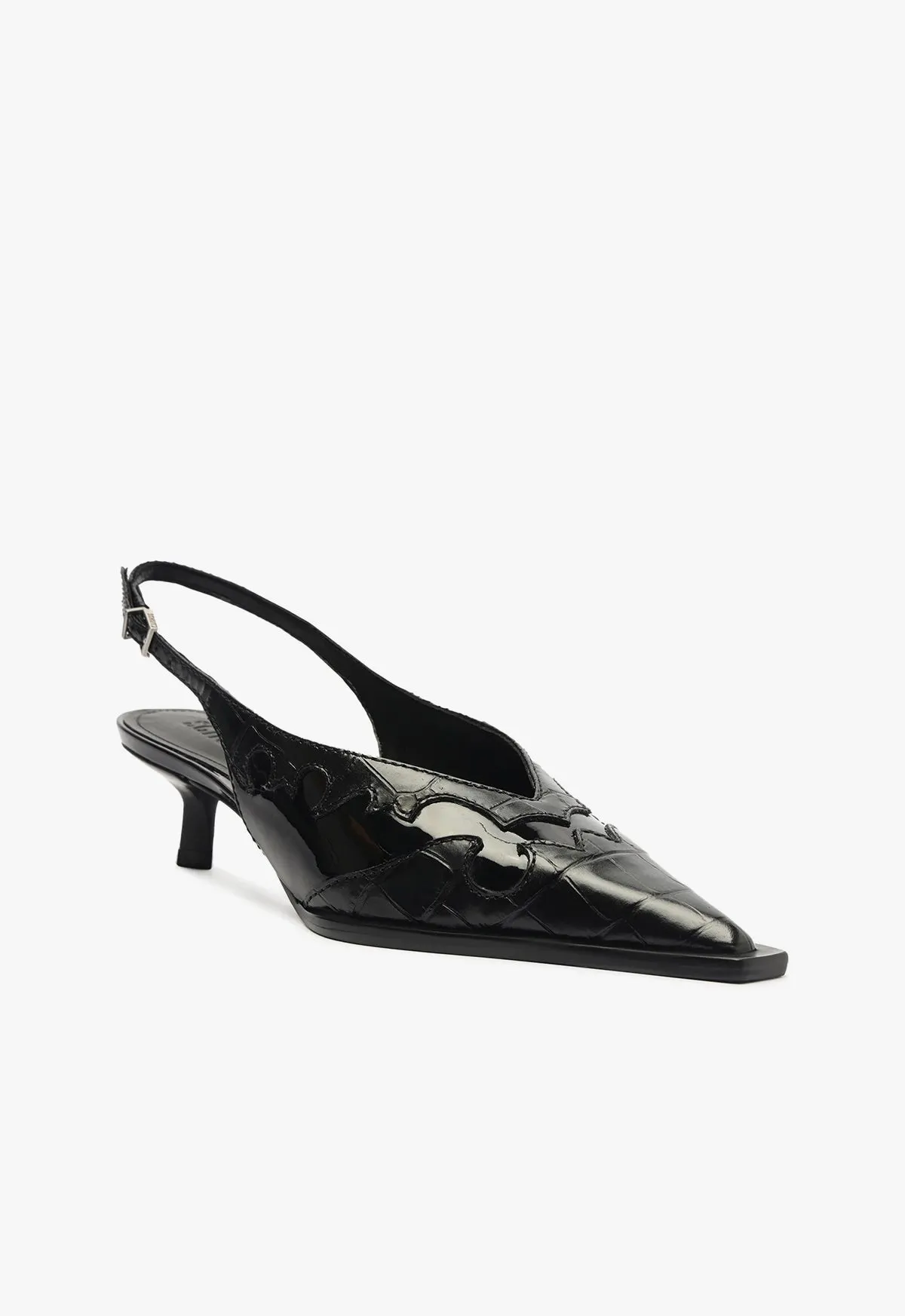 Daria Sling Patent Leather Pump