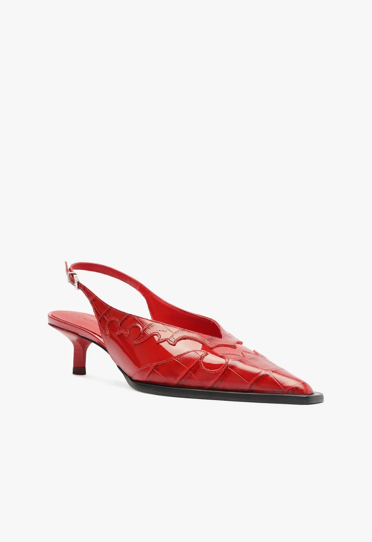 Daria Sling Patent Leather Pump