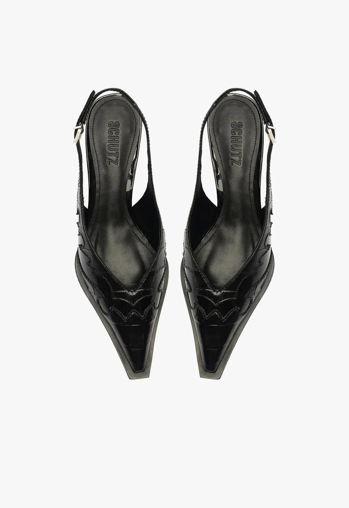 Daria Sling Patent Leather Pump