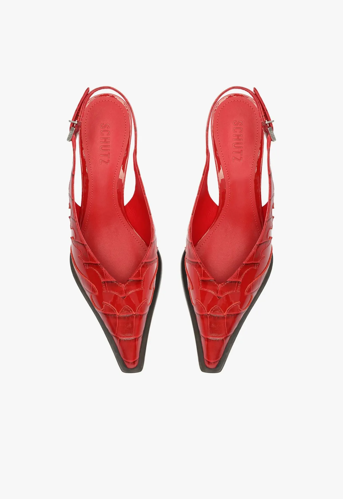 Daria Sling Patent Leather Pump