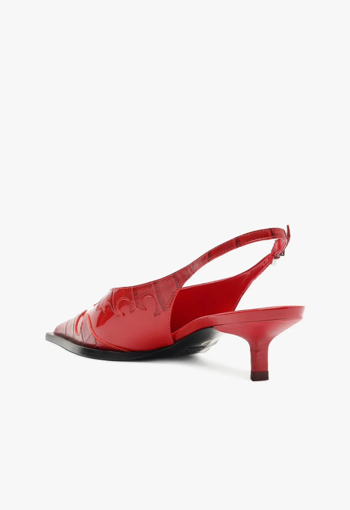 Daria Sling Patent Leather Pump