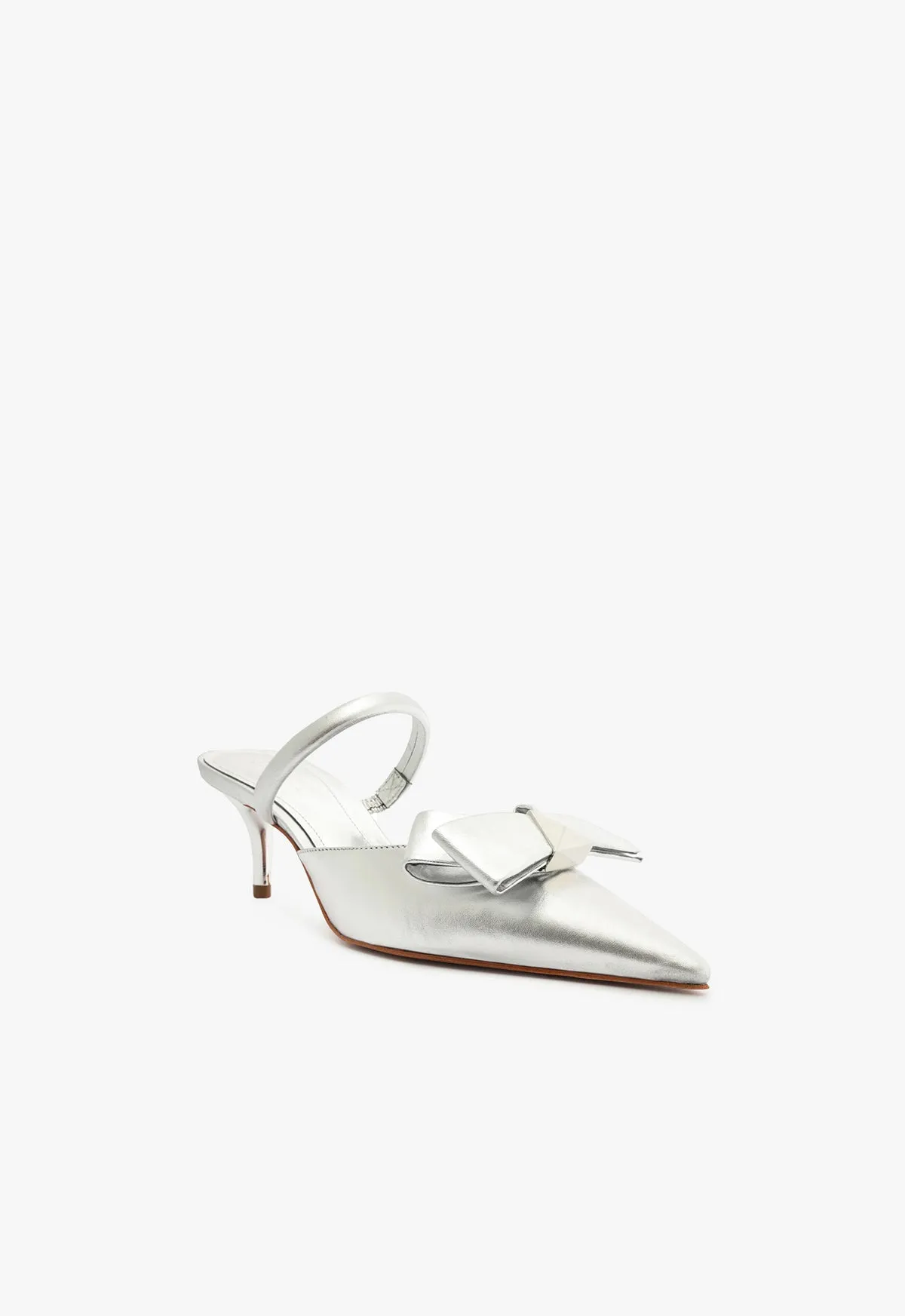 Diane Metallic Leather Pump