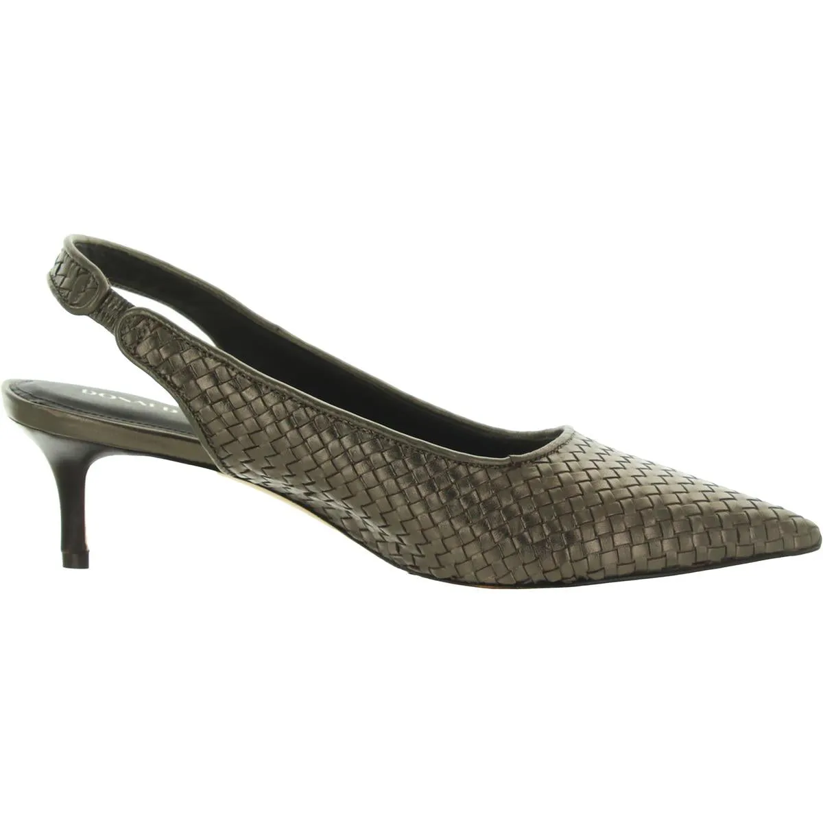 Donald J. Pliner Womens OLYMPIA Woven Slingback Pumps