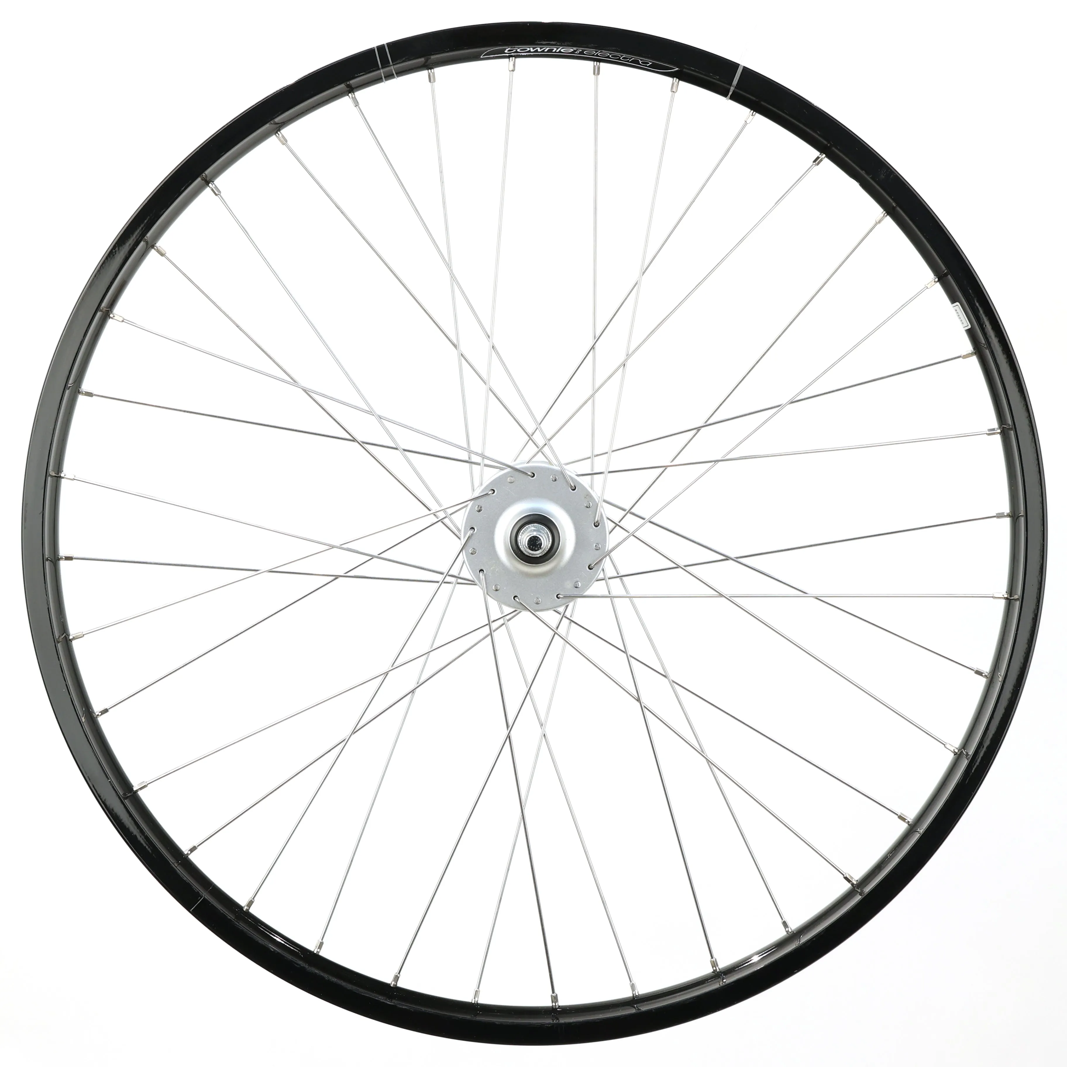 Electra Townie Go! 26" Front Wheel, Clincher, 100mm Hub, Roller Brake, Bolt-On