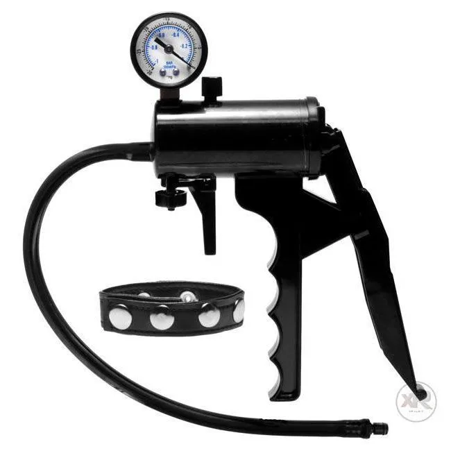 Enhanced Premium Hand Pump with Pressure Gauge