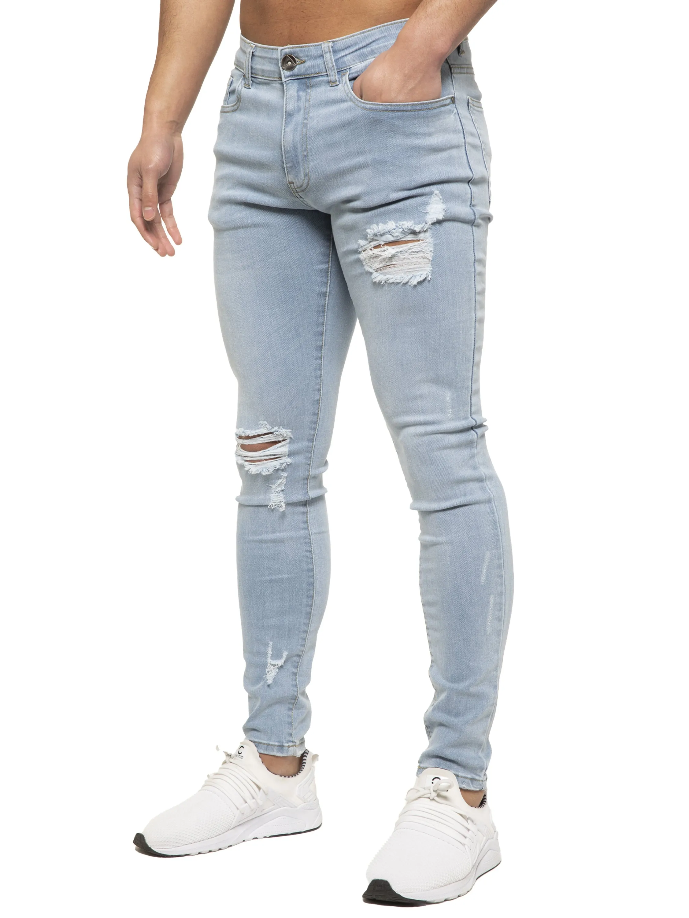 ETO | Mens Skinny Ripped Jeans