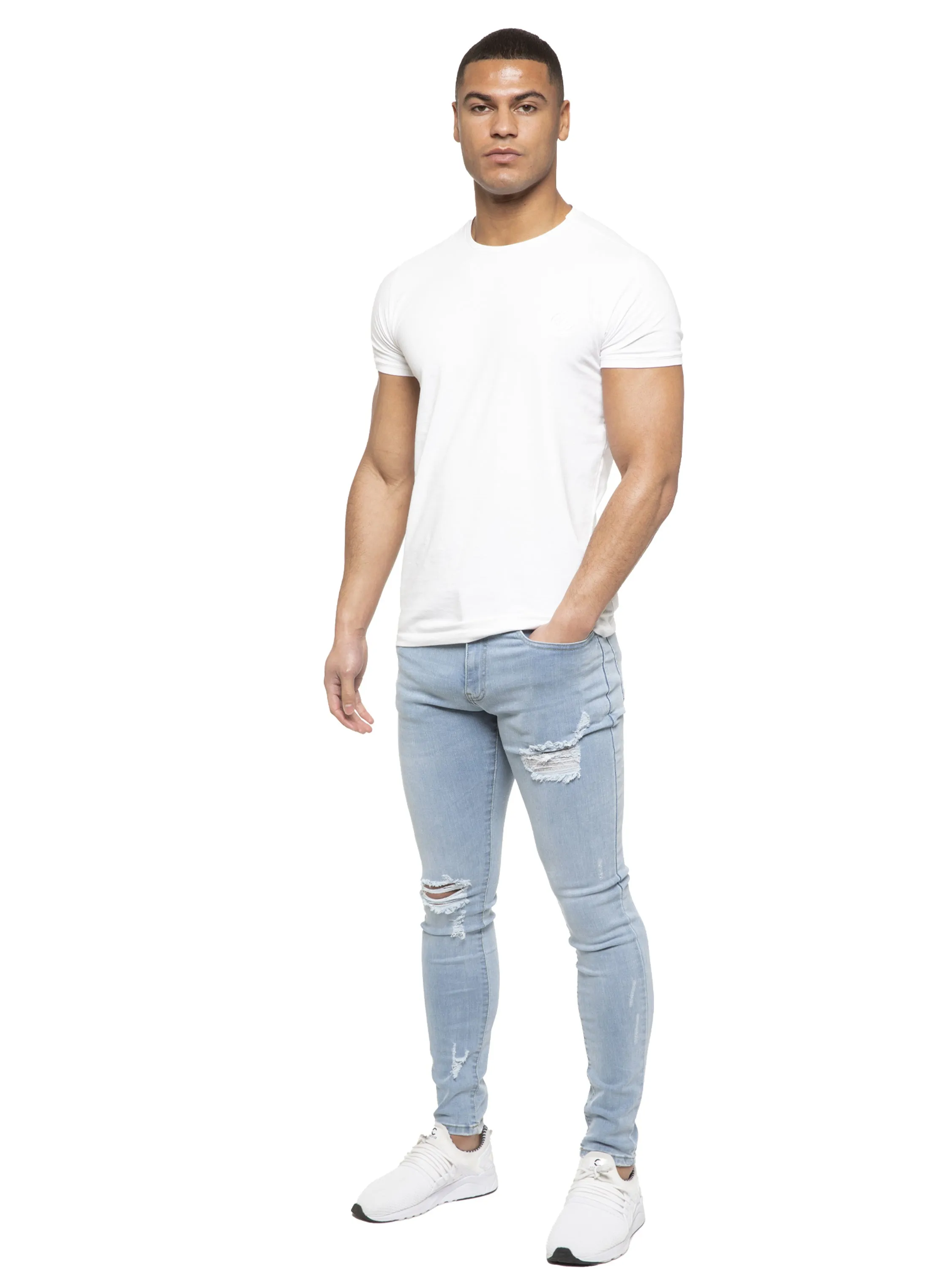 ETO | Mens Skinny Ripped Jeans