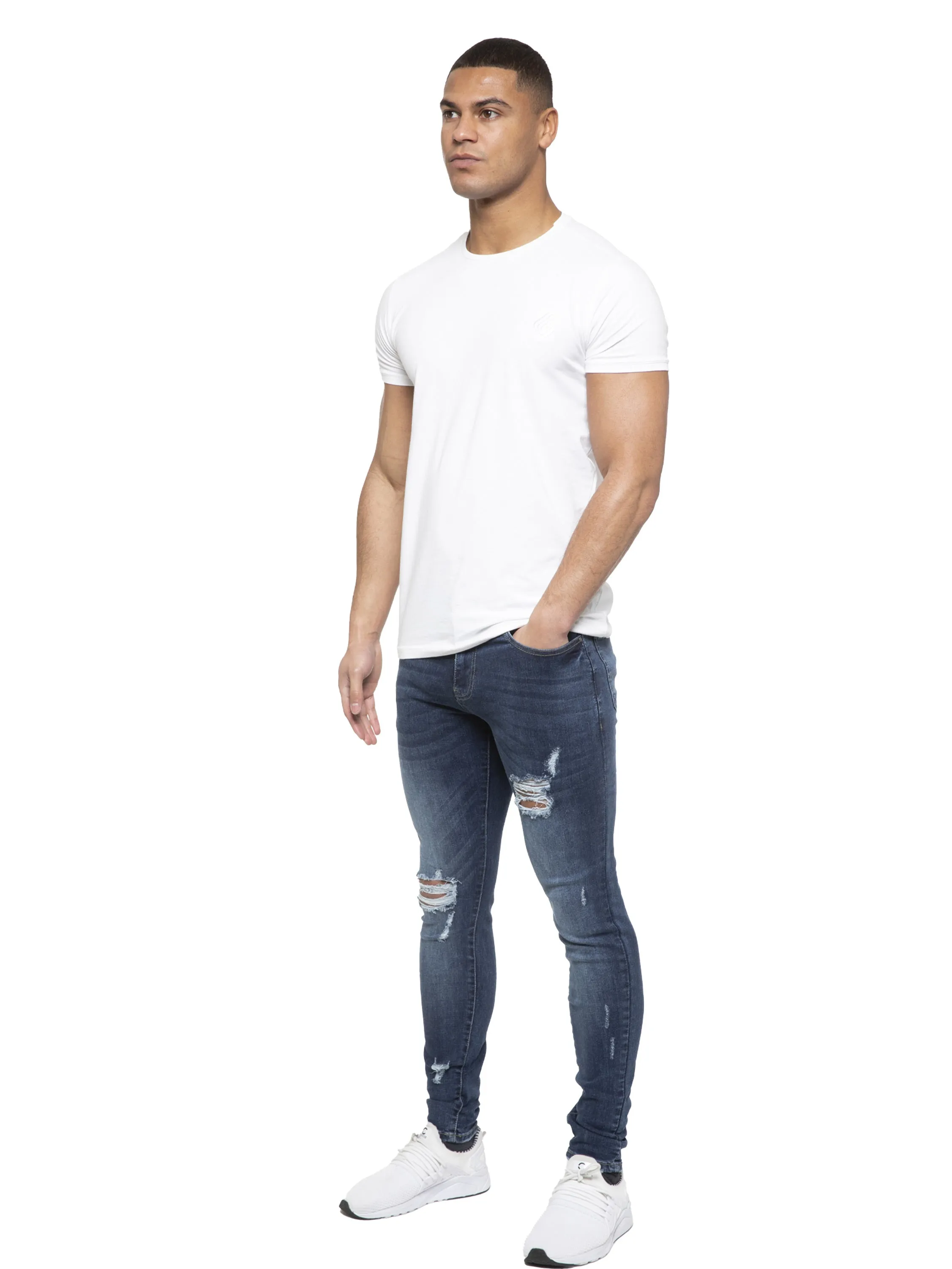 ETO | Mens Skinny Ripped Jeans