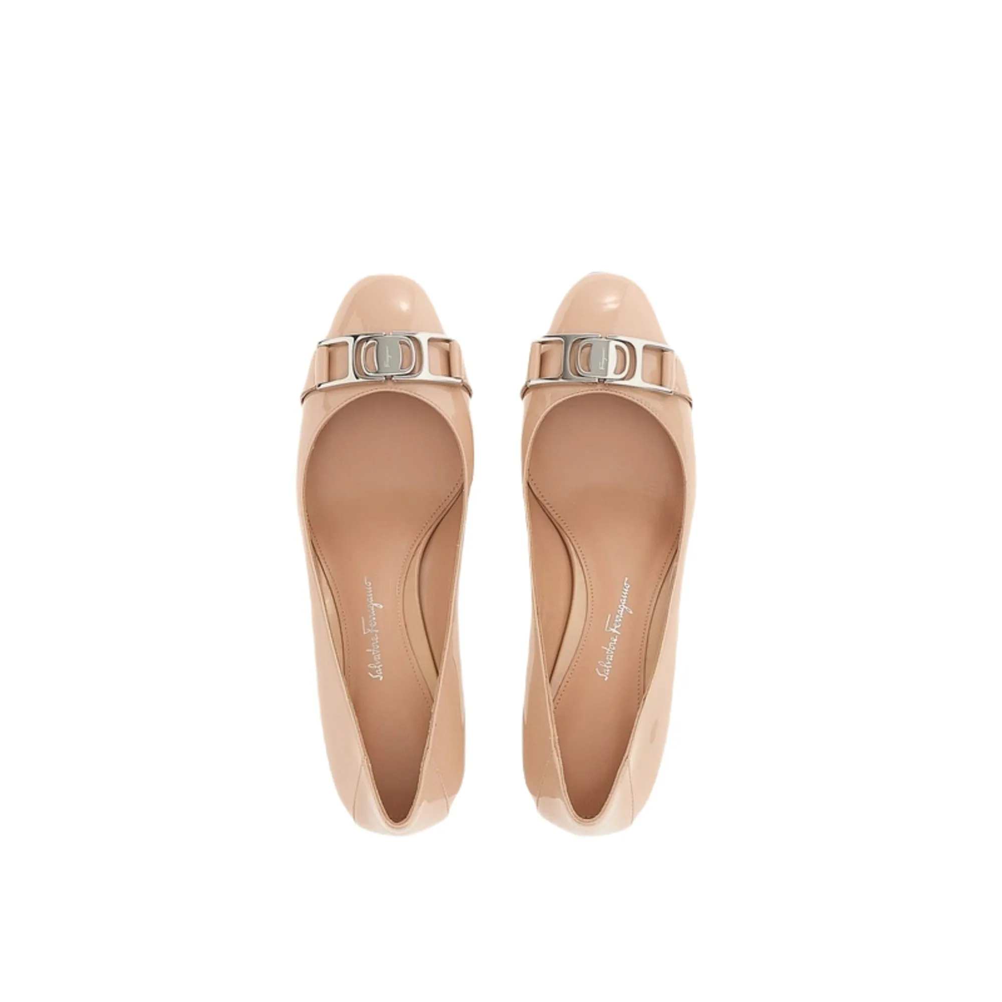 Ferragamo Rei 55 Women's Pumps Beige