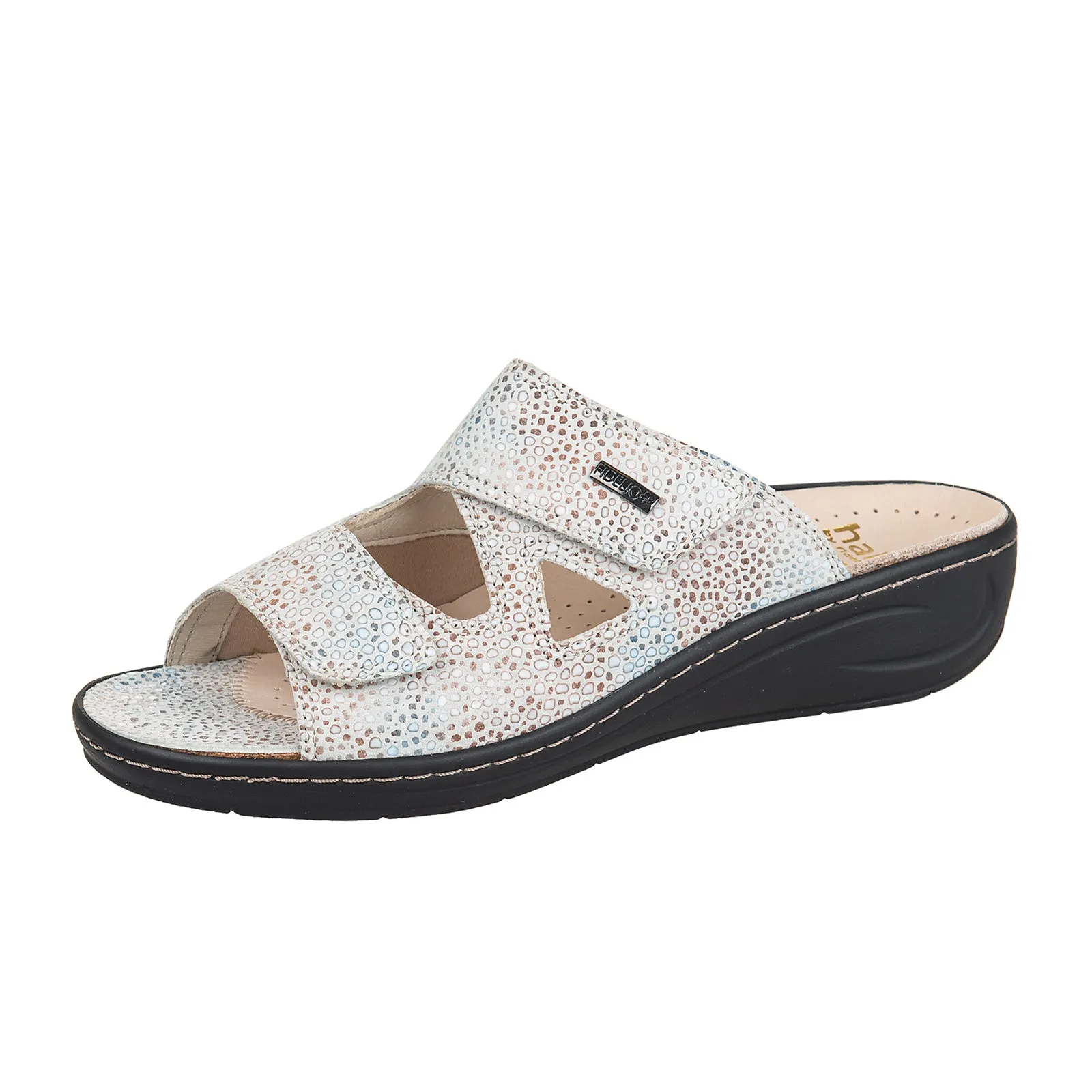 Fidelio Linz Slide Sandal (Women) - Bianco Frida