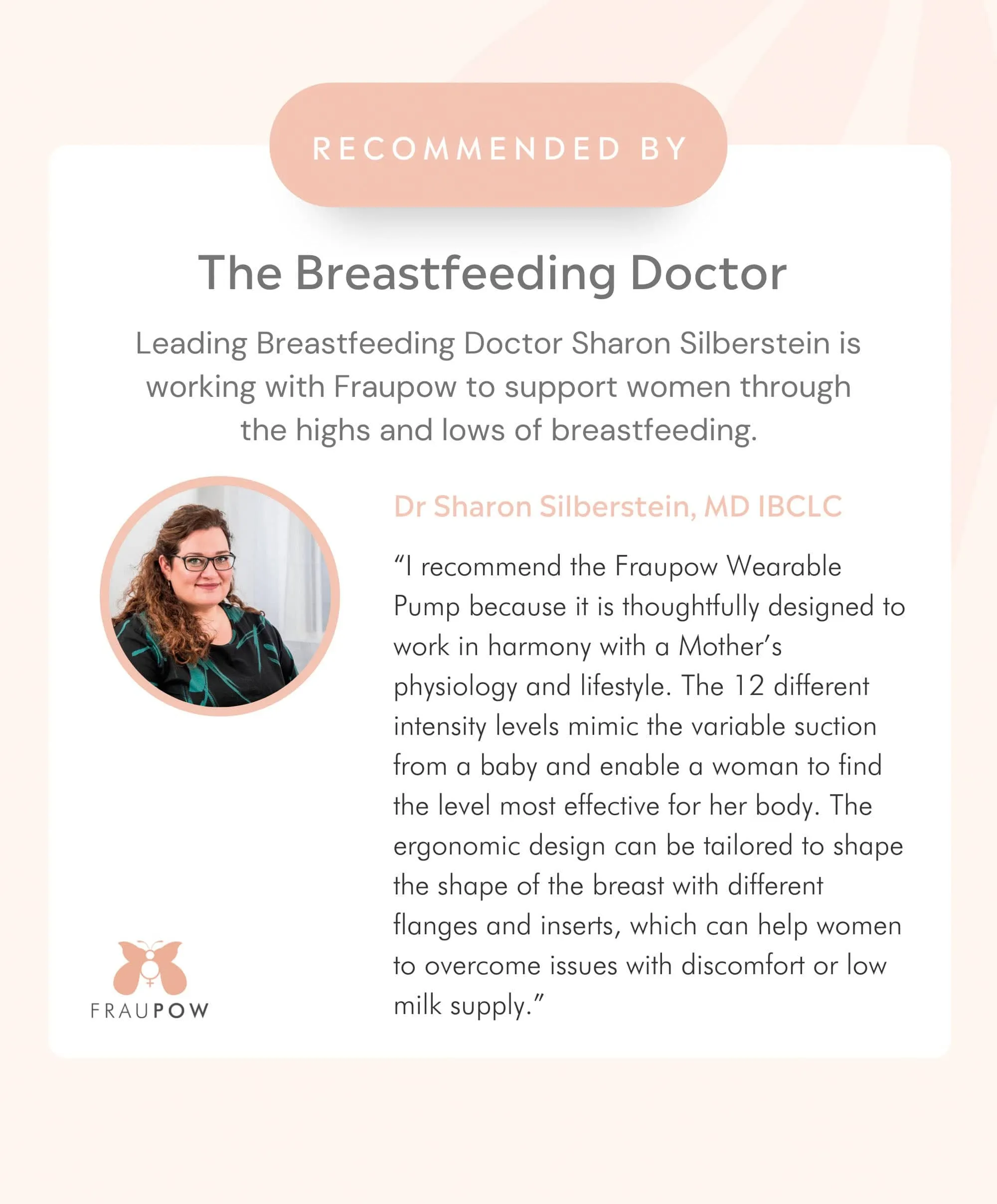 Fraupow Wearable Breast Pump