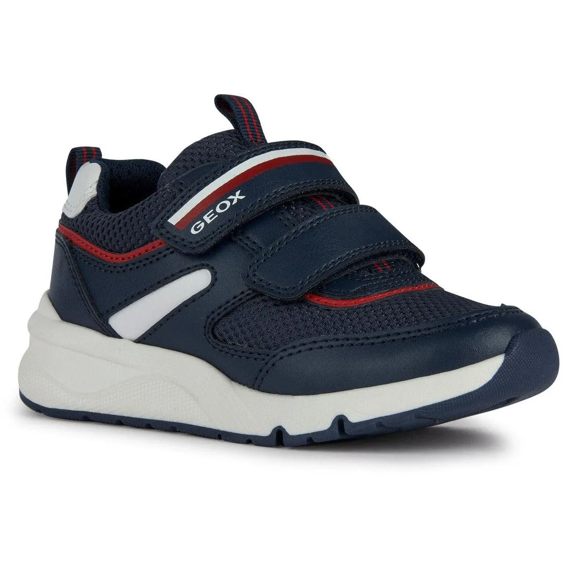 Geox Boys Trainer J Rooner Navy/Red