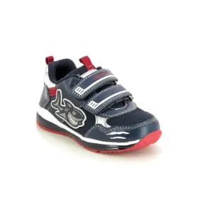 Geox Boys Trainers Todo Navy/Red