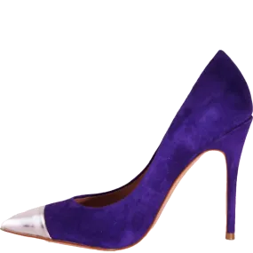 JEAN-MICHEL CAZABAT SUEDE POINTED-TOE PUMPS