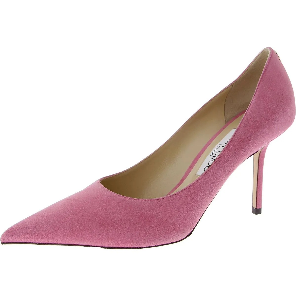 Jimmy Choo Womens Suede Pointed Toe Pumps