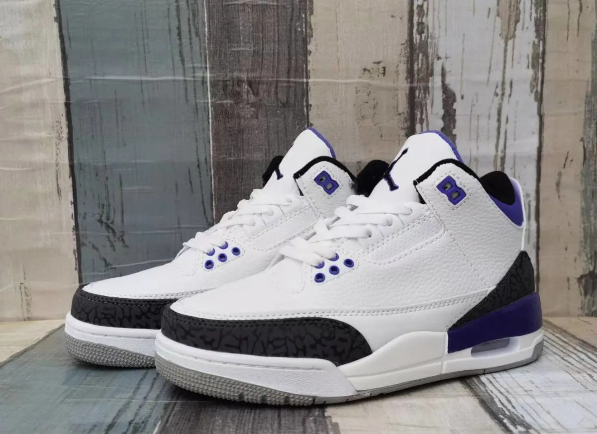 JORDAN 3 x DARK IRIS