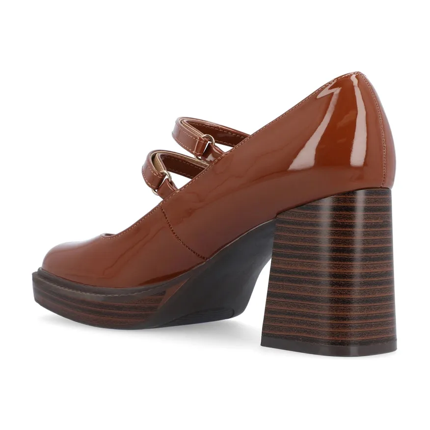 Journee Collection Women's Tru Comfort Foam™ Shasta Pumps Cognac