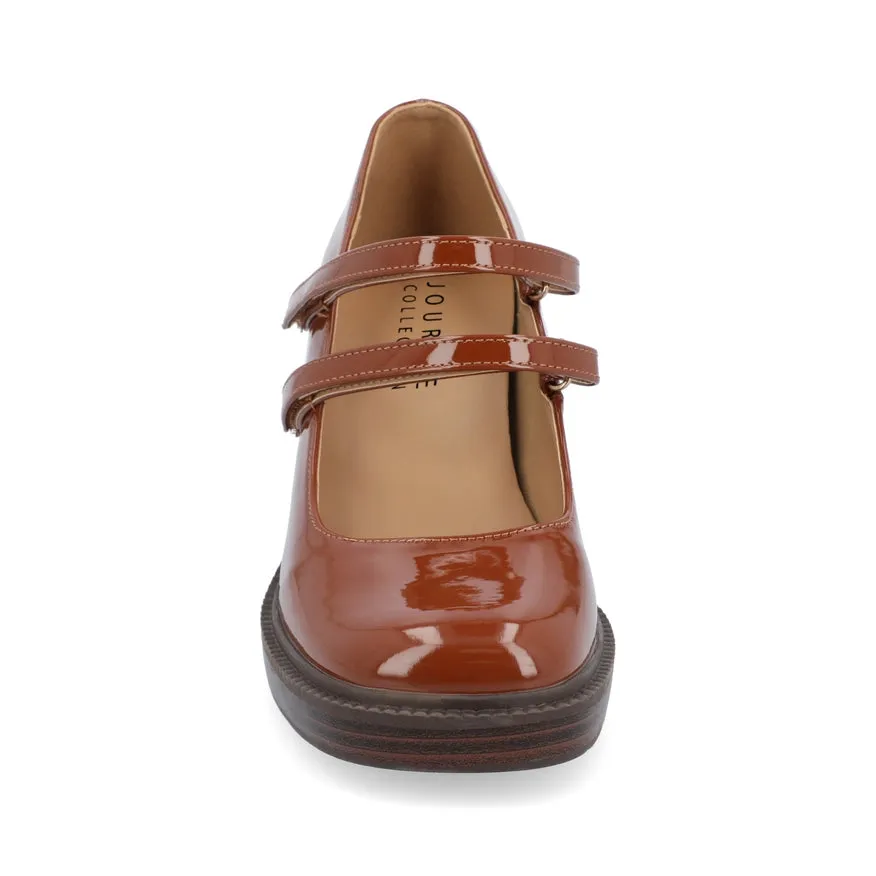 Journee Collection Women's Tru Comfort Foam™ Shasta Pumps Cognac