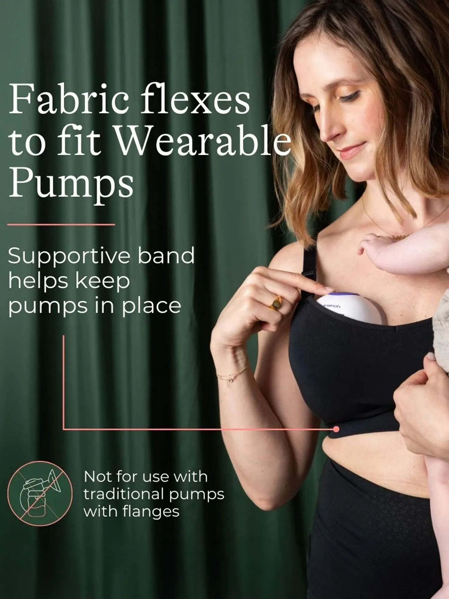 Kindred Bravely for Lansinoh Wearable Pumping Bra   DiscreetDuo™ Wearable Pump Bundle