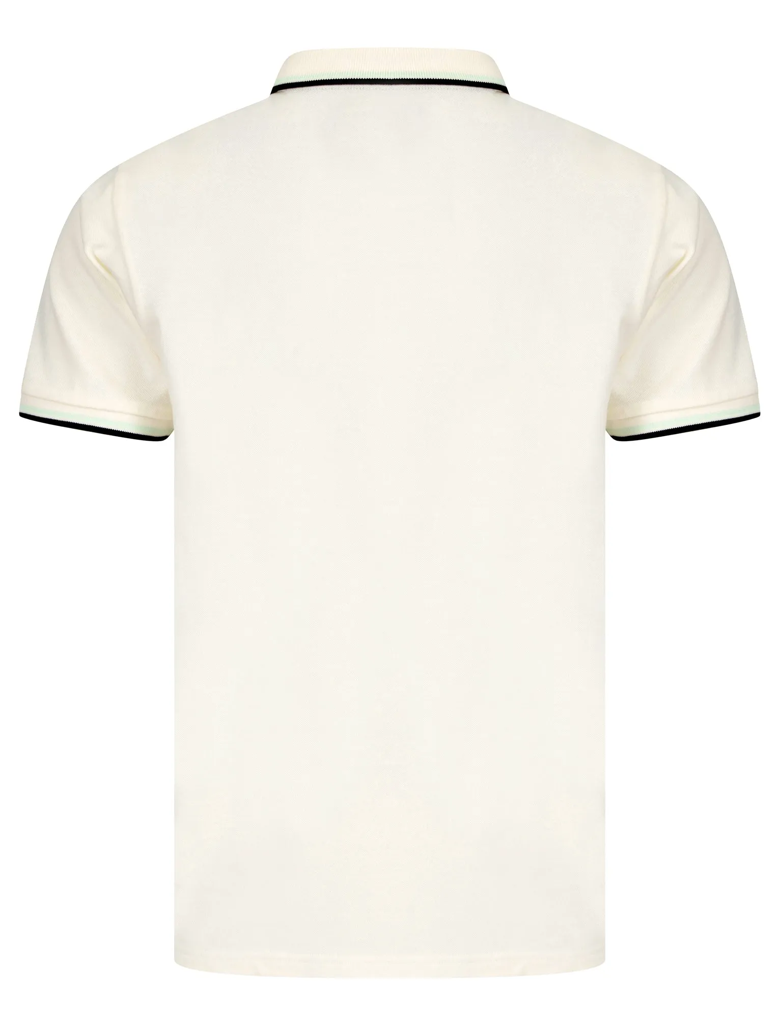 Kiso Cotton Pique Polo Shirt in Gardenia - Kensington Eastside