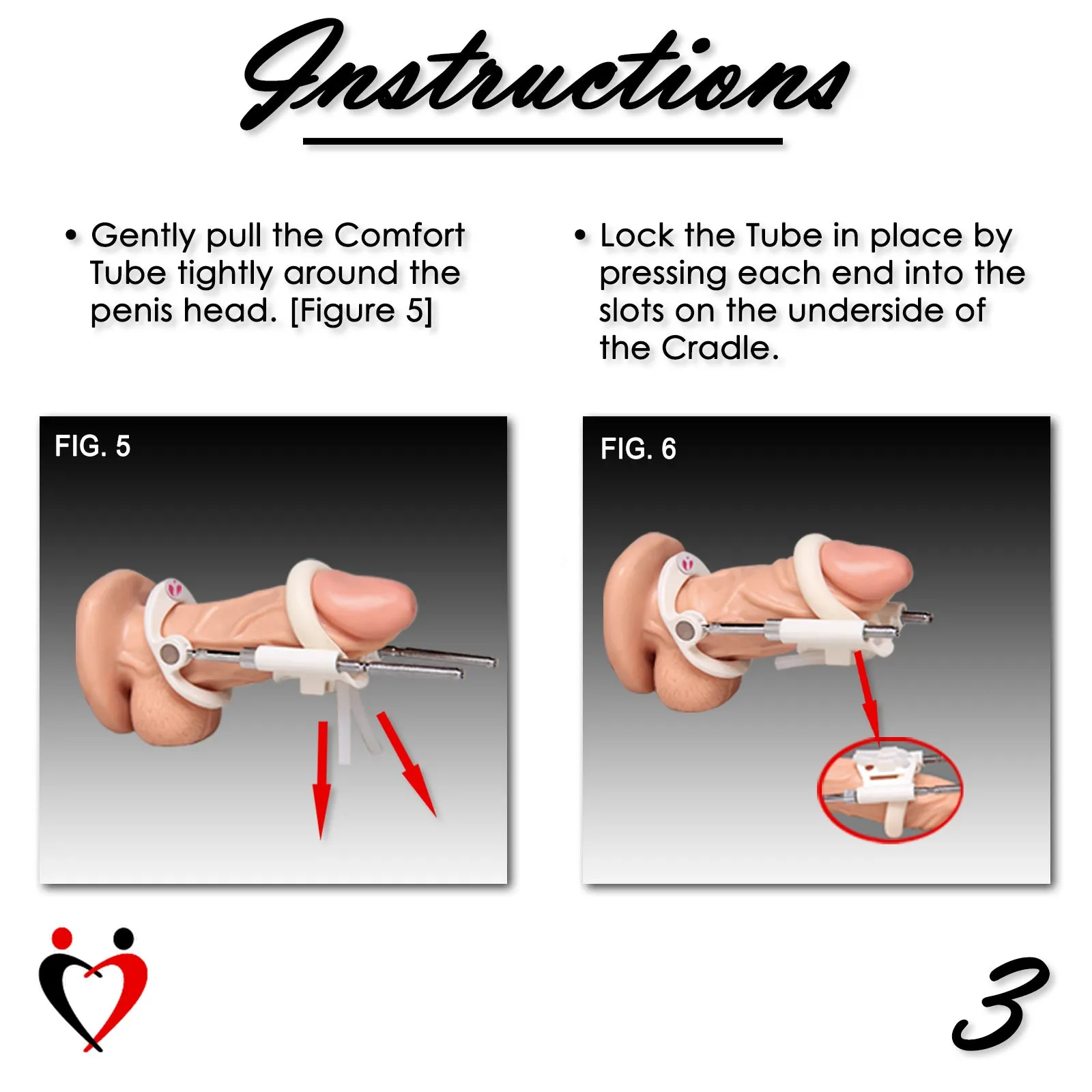 LeLuv 4 Pack of Replacement Silicone Restraint Rods OR Foam Cushions for SLIDER Penis Extenders