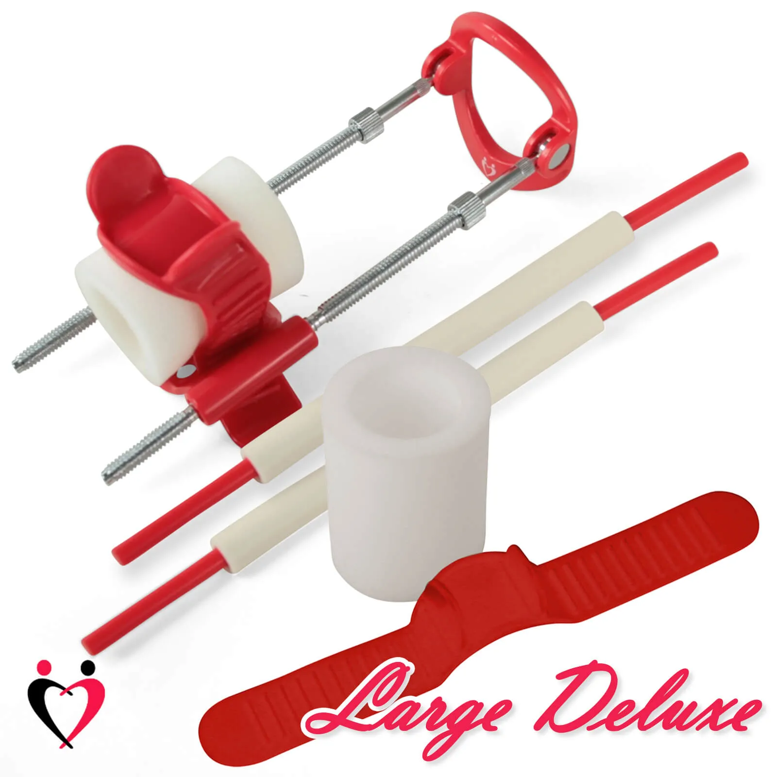 LeLuv Penis Extender SLIDER Kits - Large Diameter Basic, Hybrid or Deluxe