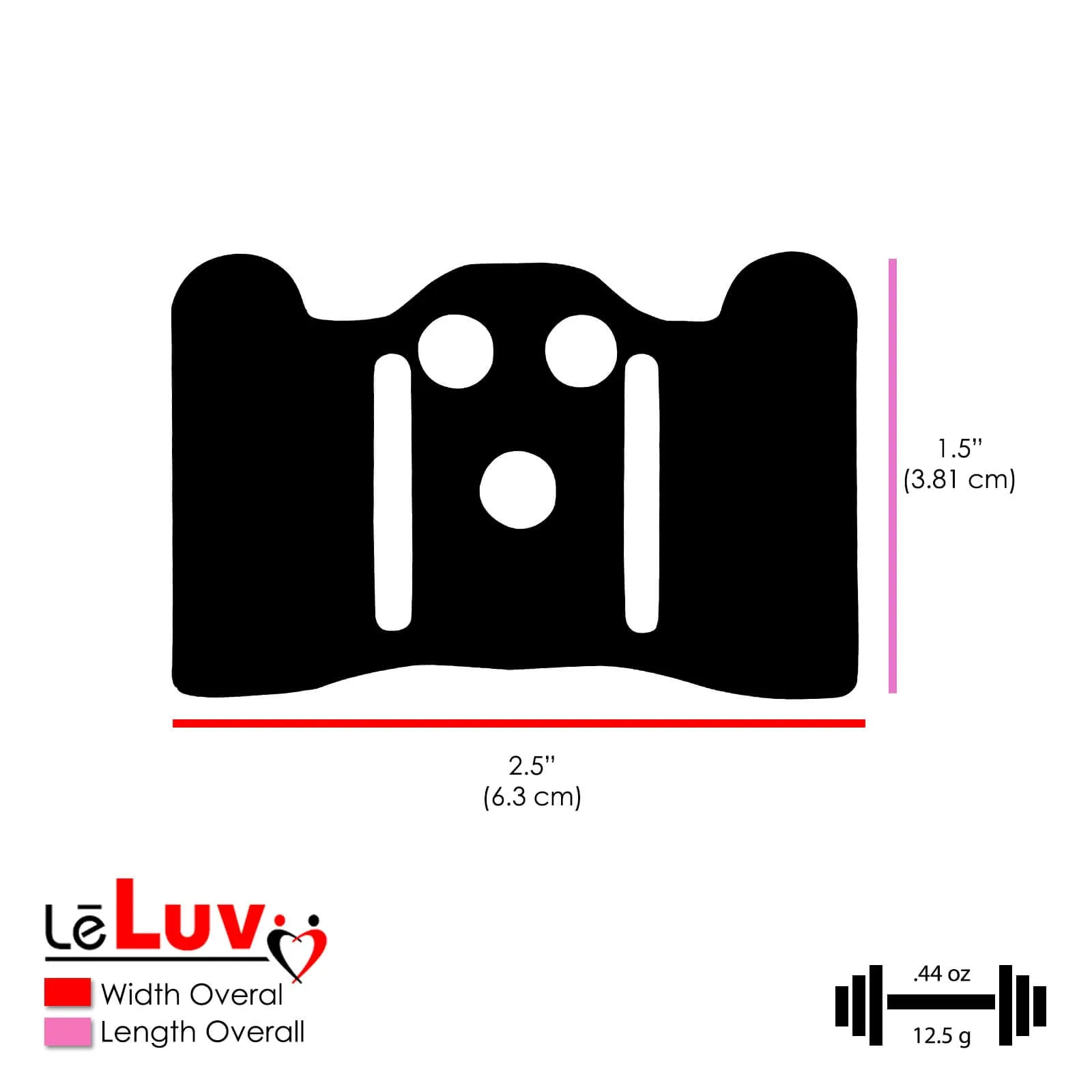 LeLuv Replacement Cradle for SLIDER Penis Extenders - Regular or Large