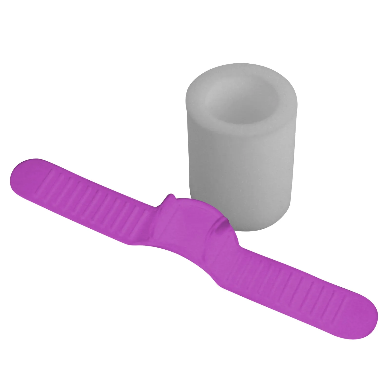 LeLuv Silicone Strap and Wide Cushion Replacement SETS for SLIDER Penis Extenders