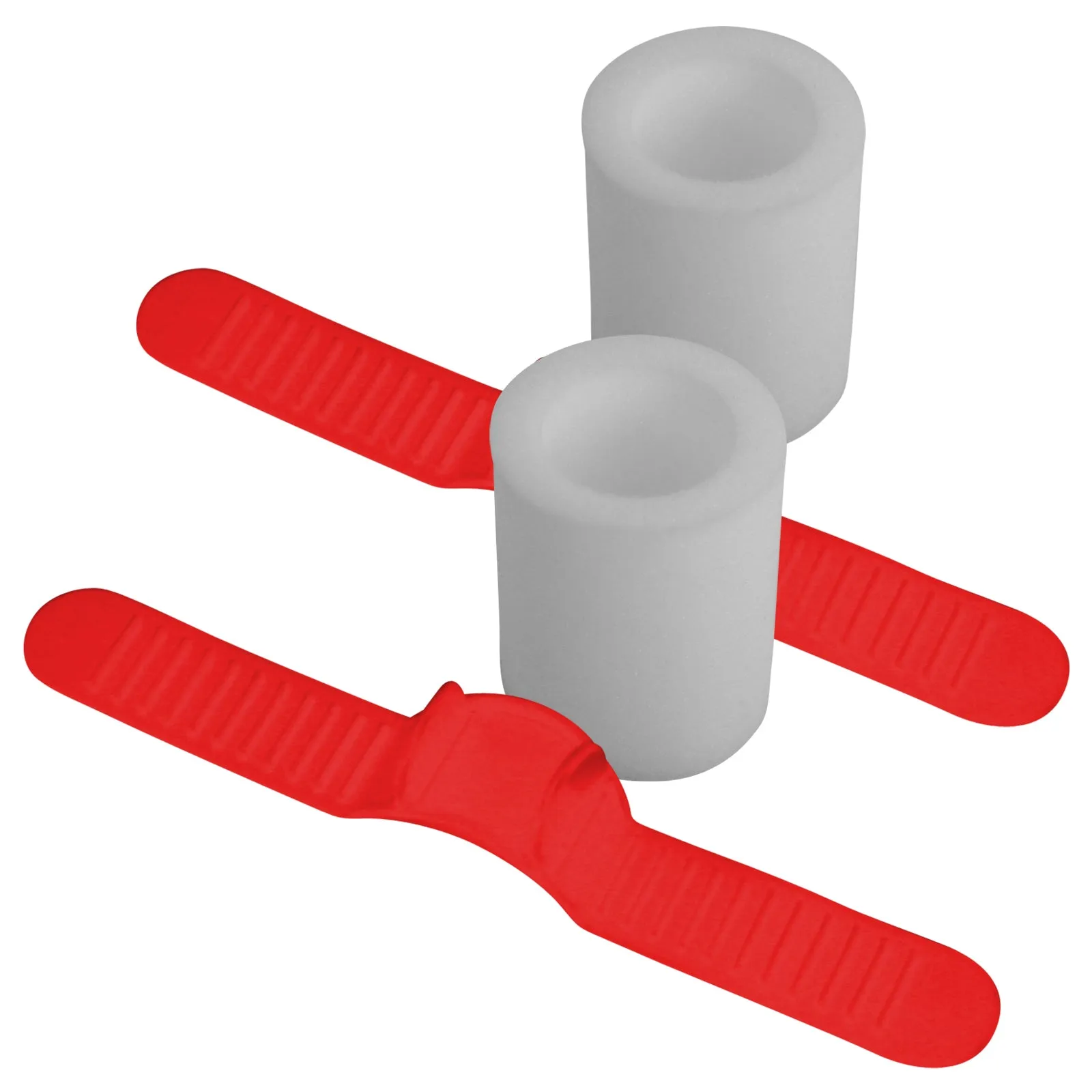 LeLuv Silicone Strap and Wide Cushion Replacement SETS for SLIDER Penis Extenders