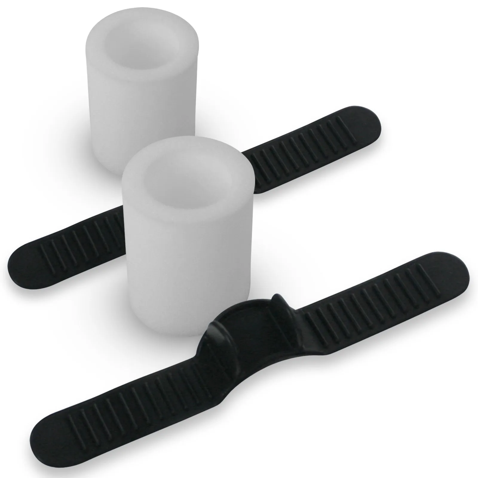 LeLuv Silicone Strap and Wide Cushion Replacement SETS for SLIDER Penis Extenders