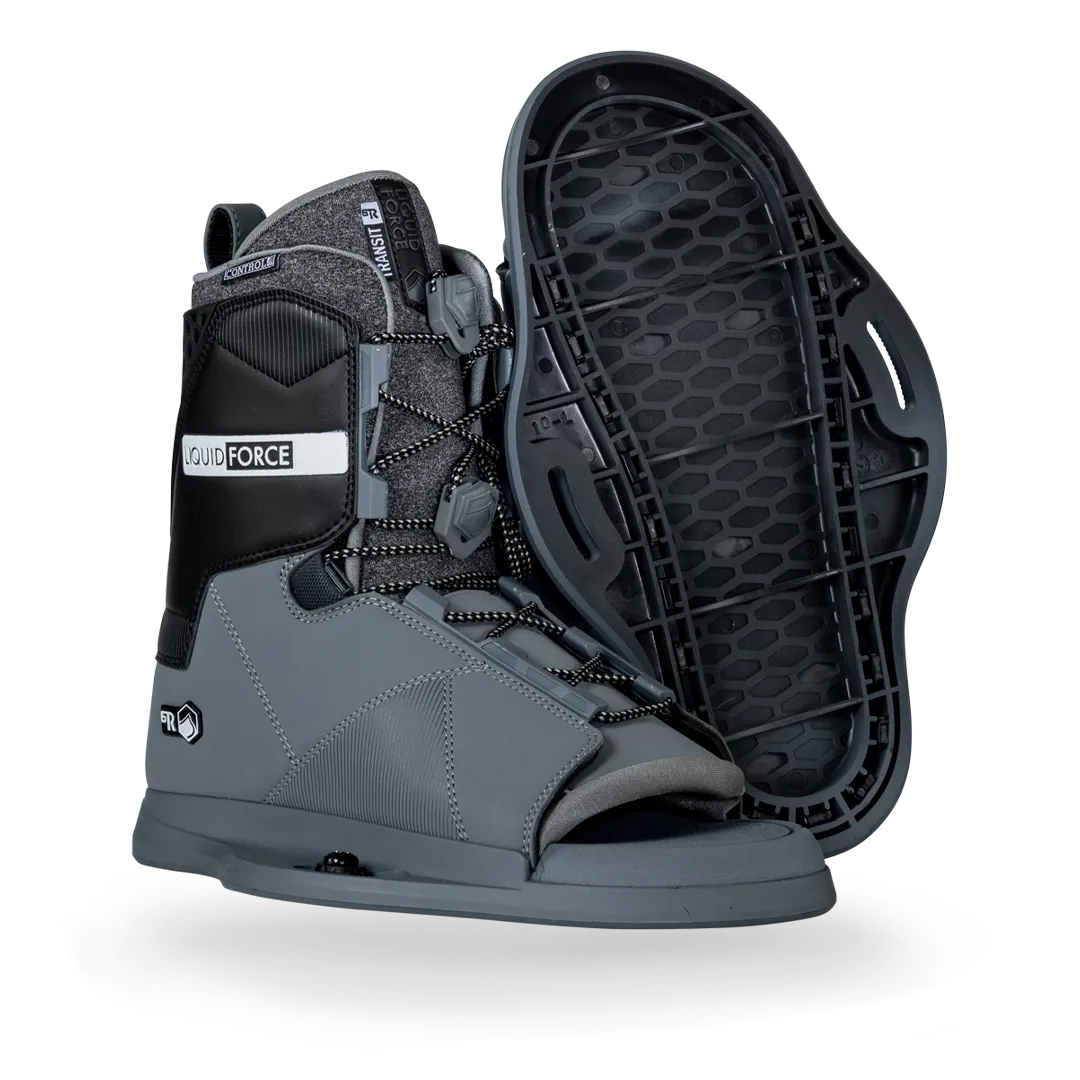 Liquid Force M. E. Wakeboard w/ Transit Boots Package