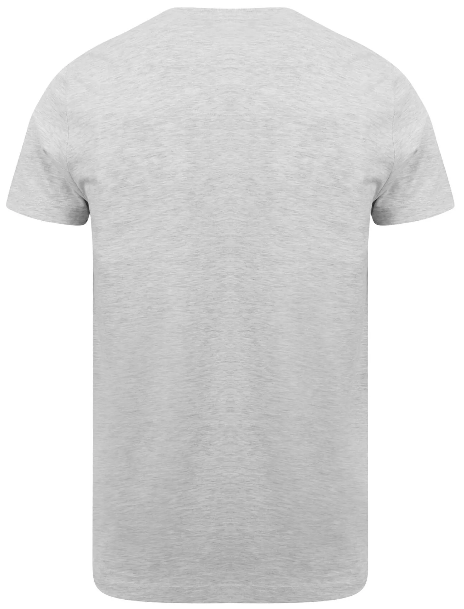 Lori NYC Skyscraper Motif Cotton Jersey T-Shirt In Heather Grey Marl - Dissident