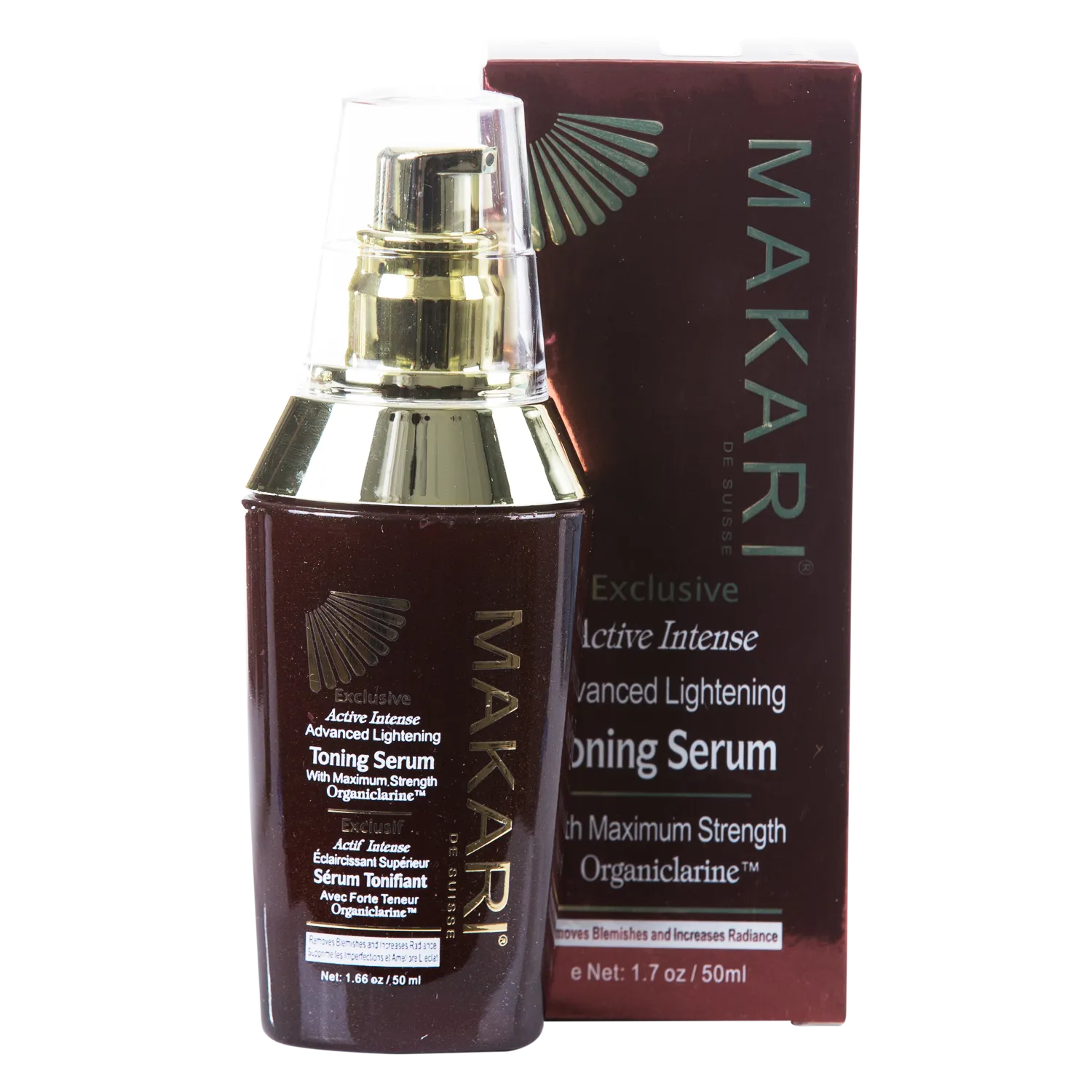 MAKARI EXCLUSIVE - TONING SERUM Clarifies spots.  Boosts radiance.